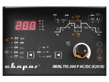 Инвертор сварочный TIG 200 P AC/DC «REAL» (E201B) Сварог