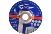 Круг зачистной по металлу CUTOP T27-125х6,0х22,2мм