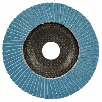 Круг лепестковый торцевой №352, 125мм/P80 Цирконий, 72 сегмента для нерж «Профоснастка»